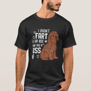 Pudel Hund   Süßer Welpe  Haustier T-Shirt