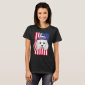 Pudel Hund T-Shirt (Vorne ganz)