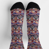 Pudel Hund Valentinstag  Socken (Oben)