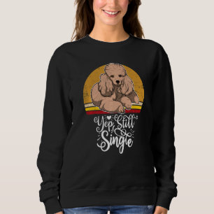 Pudel Hund Vintage 12 Sweatshirt