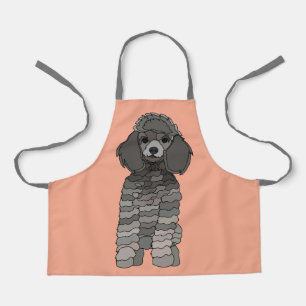 Pudel-Hunde-Kinder Schürze