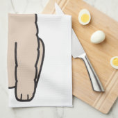 Pudel-HundeCartoon Handtuch (Viertel Falte)