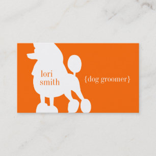 Pudel-Hundegroomer-Visitenkarte Visitenkarte