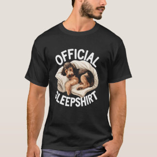 Pudel-Hundemutter Pudel Offizielles Schlafshirt Py T-Shirt