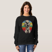 Pudel-Hunderasse 21 Sweatshirt (Vorne ganz)