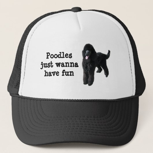 Pudel-Hut Truckerkappe (Vorderseite)