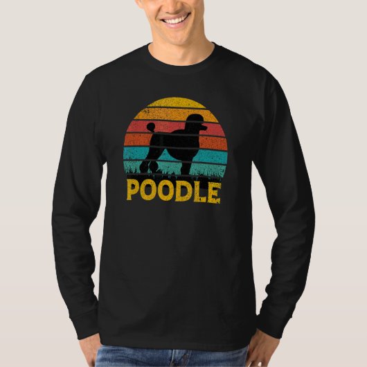 Pudel  Ich habe Standards T-Shirt (Vorderseite)