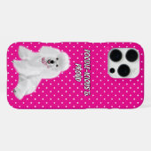 Pudel iPhone Hülle (Rückseite (Horizontal))