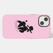 Pudel iPhone hülle (Rückseite (Horizontal))