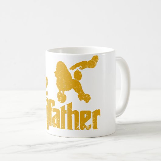 Pudel Kaffeetasse (VorderseiteRechts)