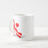 Pudel Kaffeetasse (Vorderseite Links)