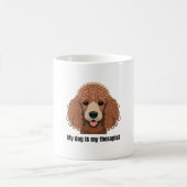 Pudel Kaffeetasse (Mittel)