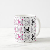 PUDEL KAFFEETASSE (VorderseiteRechts)