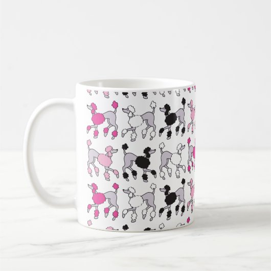 PUDEL KAFFEETASSE (Links)