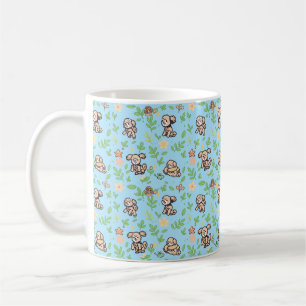 Pudel-Kaffeetasse Süßes Frühlingsblumen-Geschenk f Kaffeetasse
