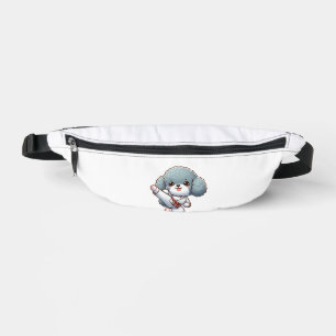 Pudel Karate Hochtritt Kampfsport Bauchtasche