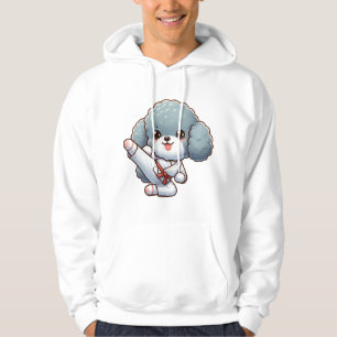 Pudel Karate Hochtritt Kampfsport Hoodie