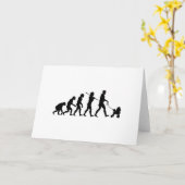 Pudel Karte (Gelbe Blume)