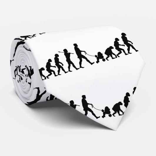 Pudel Krawatte (Gerollt)