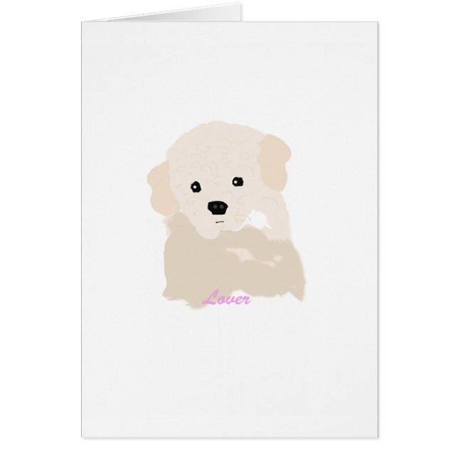 Pudel-Liebhaber (Vorne)