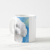 Pudel-Liebhaber-Geschenke Kaffeetasse (Vorderseite Links)