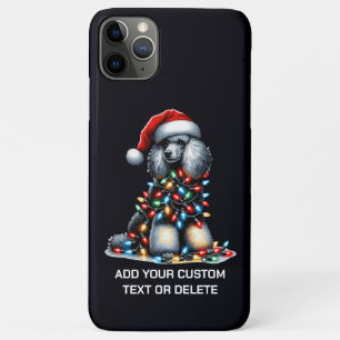 Pudel Liebhaber Weihnachtslicht Tierliebhaber Case-Mate iPhone Hülle