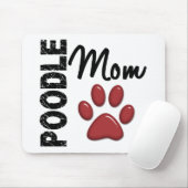 Pudel-Mama 2 Mousepad (Mit Mouse)
