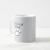 Pudel-Mama Kaffeetasse (Vorderseite Links)