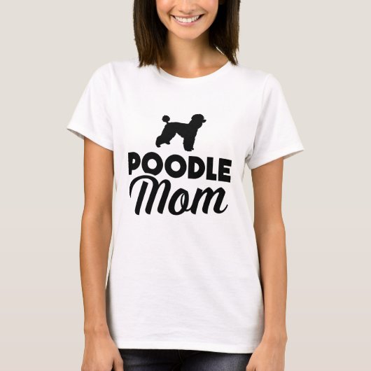 Pudel-Mama T-Shirt (Vorderseite)