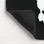Pudel-Mausunterlage Mousepad (Ecke)