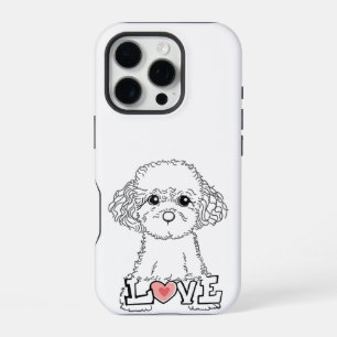 Pudel mit Liebe Handyhülle iPhone 16 Pro Hülle