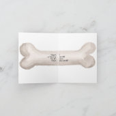 Pudel-Mix Cavapoo Geburtstag Feiertagskarte (Innenseite)