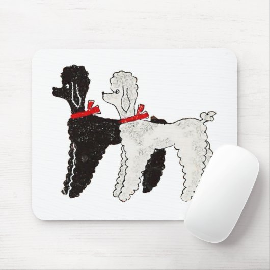 Pudel Mousepad (Mit Mouse)