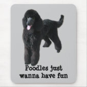 Pudel Mousepad (Vorne)