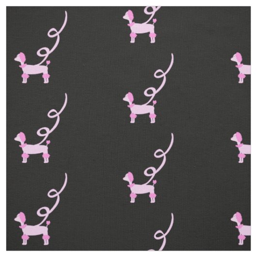 Pudel-Muster Stoff (Muster)