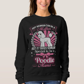 Pudel-Mutter Sweatshirt