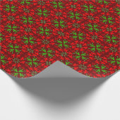 Pudel-Pattern-Illustration anpassbar Geschenkpapier (Ecke)