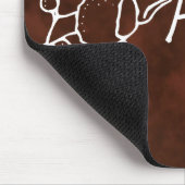 Pudel-Person Mousepad (Ecke)