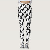 Pudel personifizieren leggings (Vorderseite)