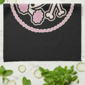 Pudel-Pirat 1cl Küchentuch (Gefaltet)