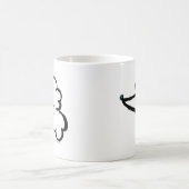 Pudel-Porträt Kaffeetasse (Mittel)