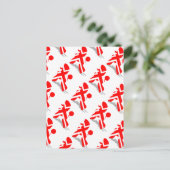 Pudel Postkarte (Stehend Vorderseite)