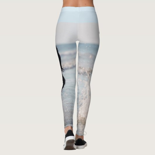 Pudel-Regel-Leggings Leggings (Rückseite)