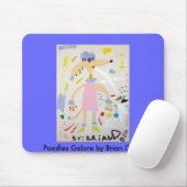 Pudel-reichlich Mausunterlage durch Brian Dodd Mousepad (Mit Mouse)