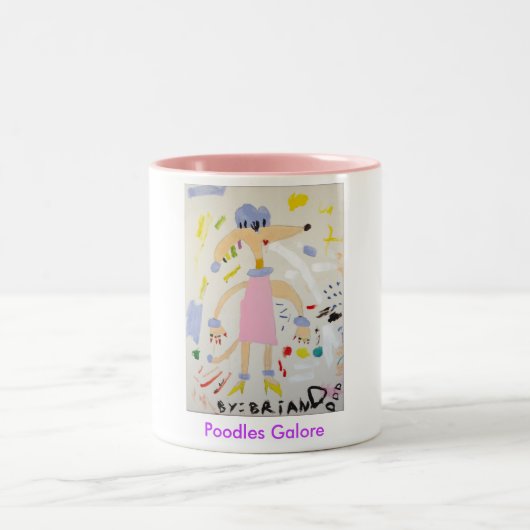 Pudel-reichlich Tasse (Mittel)
