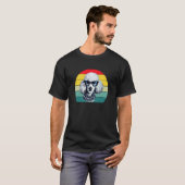 Pudel Retro Grafik T-Shirt 1 (Vorne ganz)