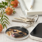 Pudel Schlüsselanhänger (Vorderseite rechts)