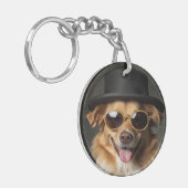 Pudel Schlüsselanhänger (Vorderseite links)