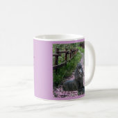 Pudel-schwarze Herzschlag-Tasse Kaffeetasse (VorderseiteRechts)