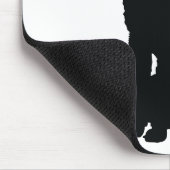 Pudel-Silhouette Mousepad (Ecke)